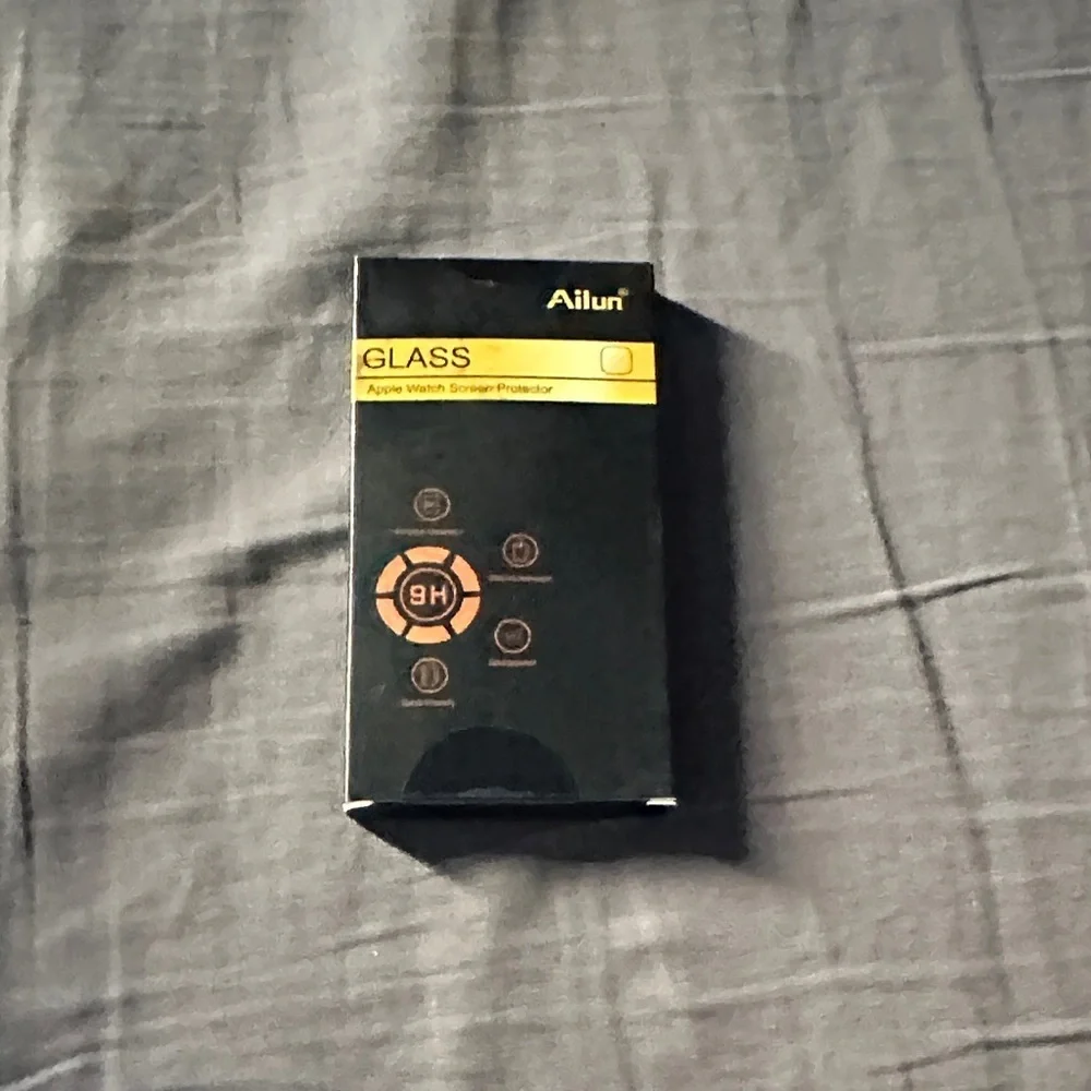 New Ailun Glass Screen Protector for Apple Watch Set of 3